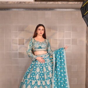 Light Blue Lehenga