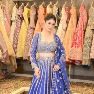 Blue Lehenga