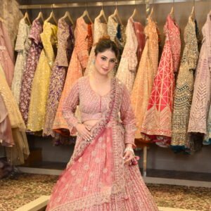 Red Lehenga