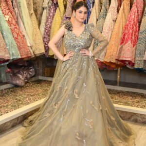 Brown Lehenga