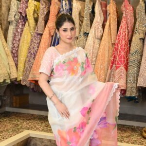 Flower Saree